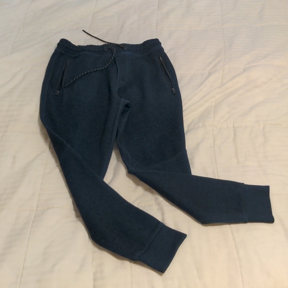 American Eagle outfitters dark blue Flex sweatpants with zippered pockets Small